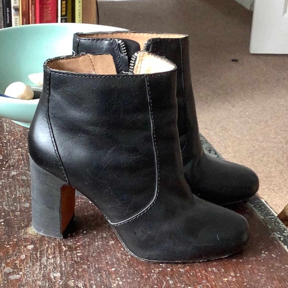 Madewell leather booties